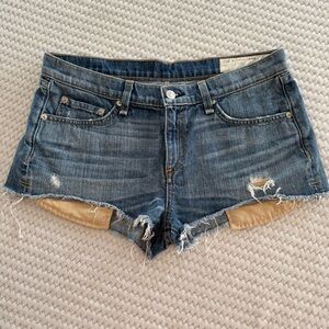Rag & Bone Cutoff denim shorts